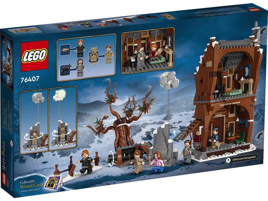 Lego Harry Potter Casa Strillante e Platano Picchiatore 76407