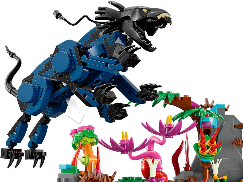Lego Avatar Neytiri e Thanator vs. Quaritch con Armatura AMP 75571
