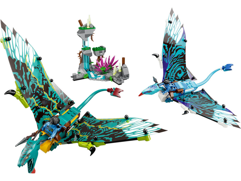 Lego Avatar Le premier vol de Jake et Neytiri sur Banshee 75572