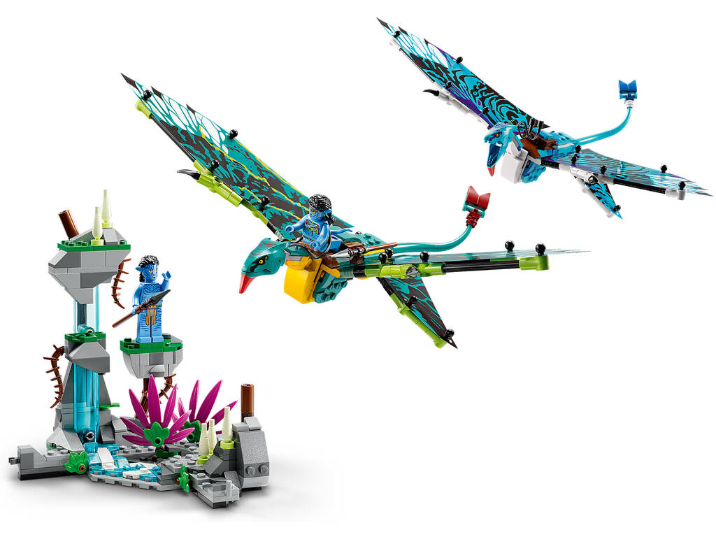 Lego Avatar Le premier vol de Jake et Neytiri sur Banshee 75572