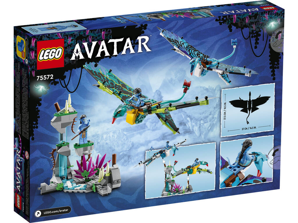 Lego Avatar Le premier vol de Jake et Neytiri sur Banshee 75572
