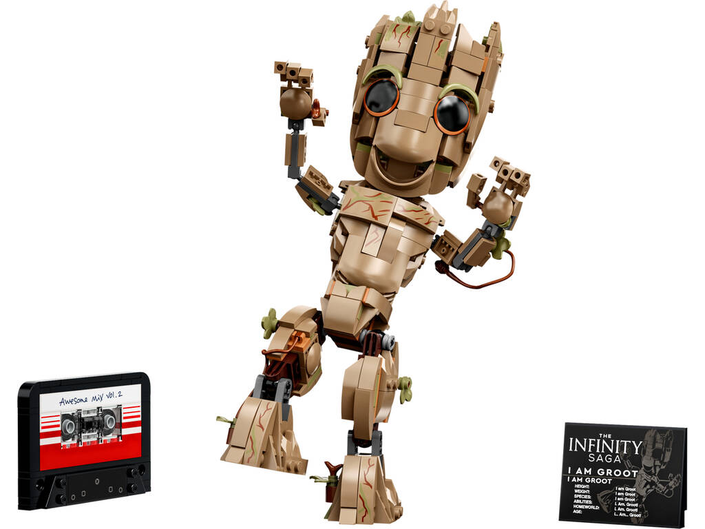Lego Marvel Yo Soy Groot 76217