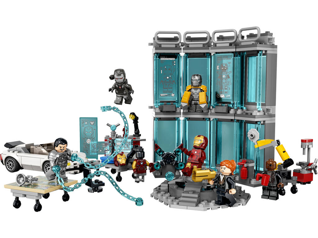 Lego Marvel Armurerie Iron Man 76216