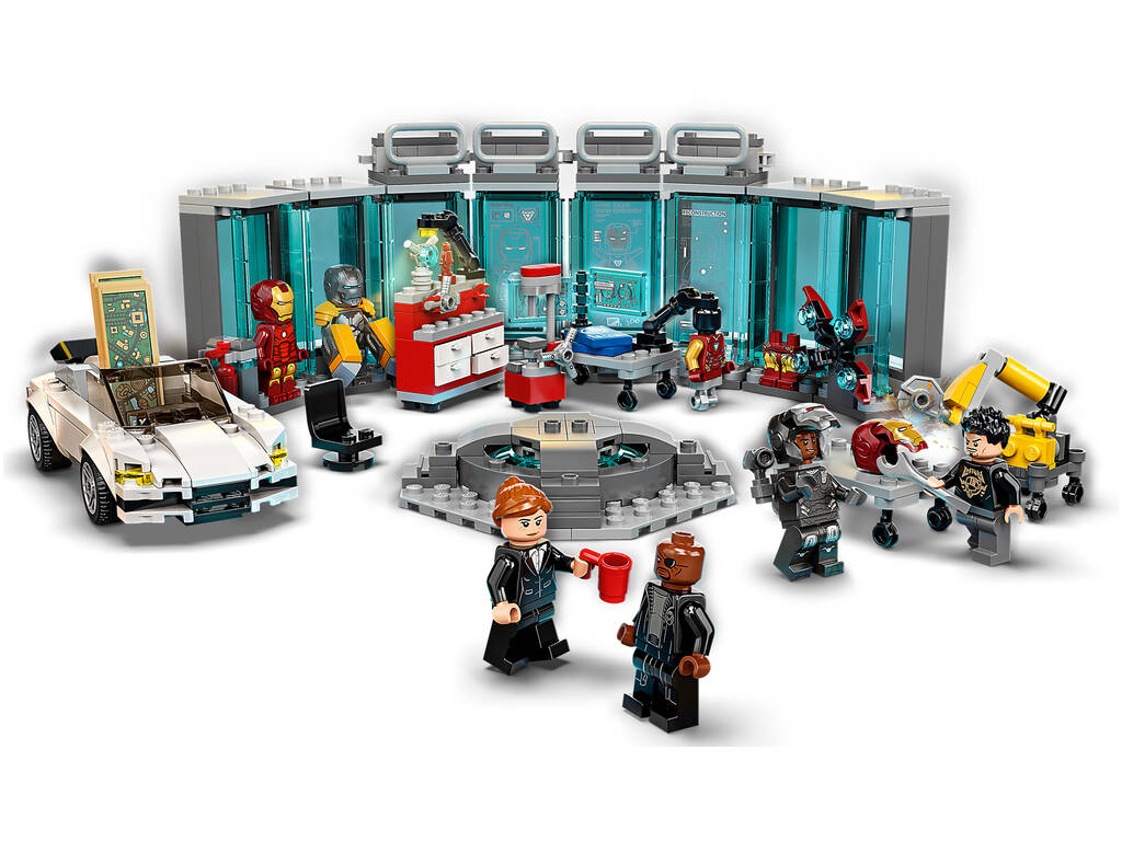Lego Marvel Armurerie Iron Man 76216