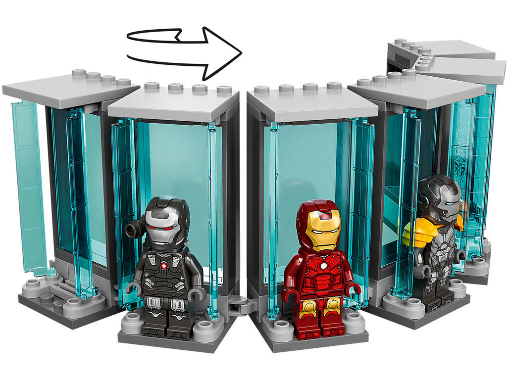 Lego Marvel Armurerie Iron Man 76216
