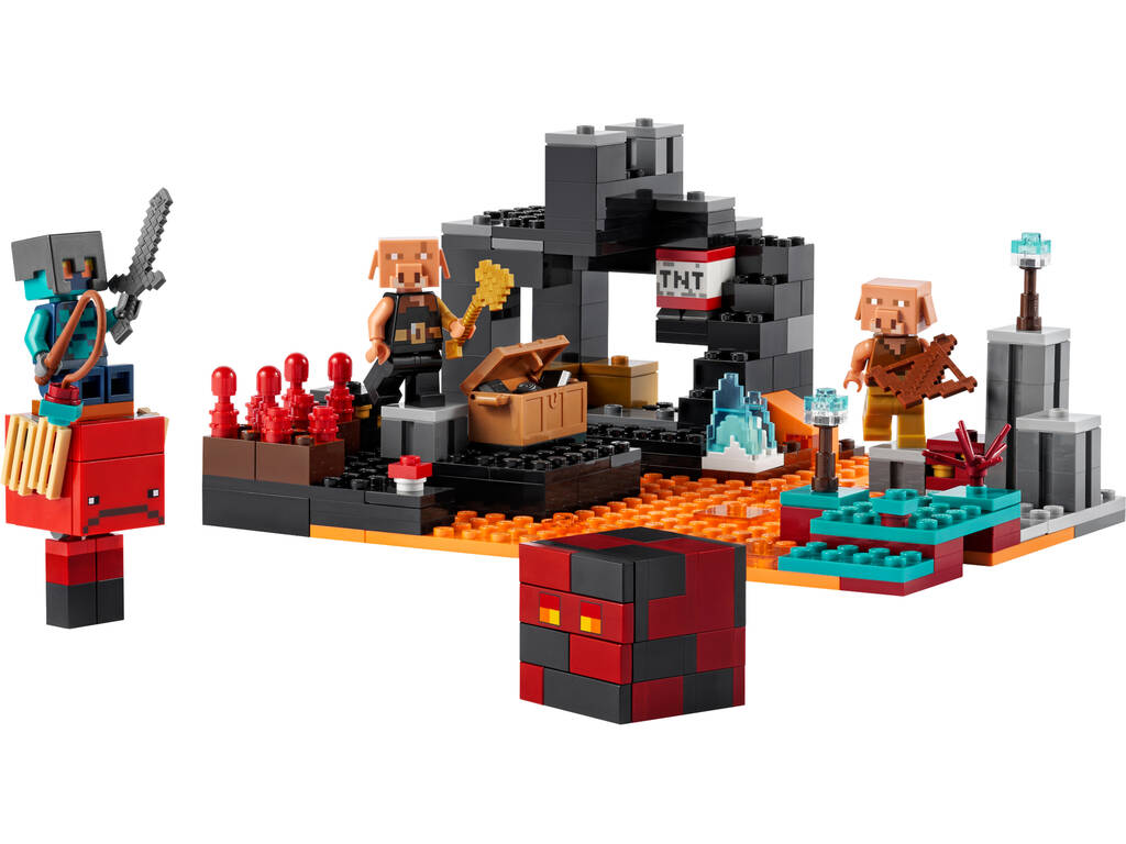 Lego Minecraft Il Bastione di Nether 21185