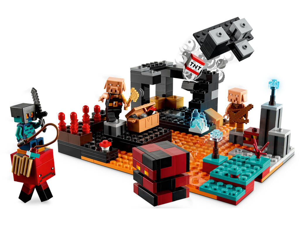 Lego Minecraft Il Bastione di Nether 21185