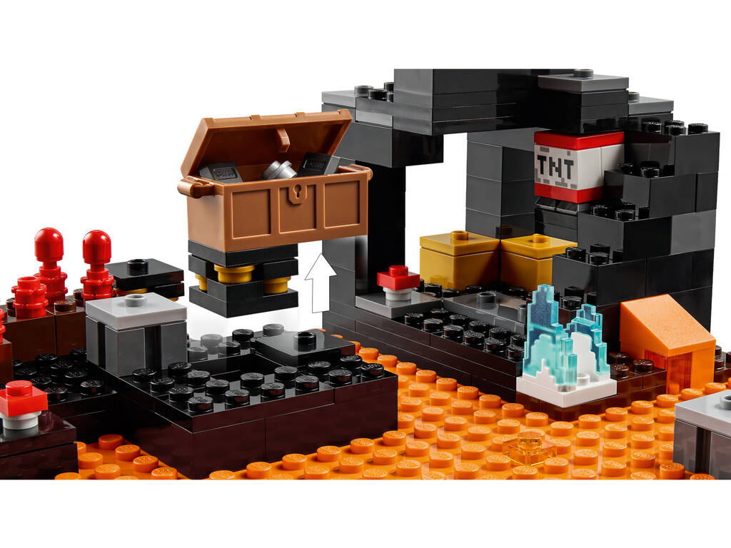 Lego Minecraft Il Bastione di Nether 21185