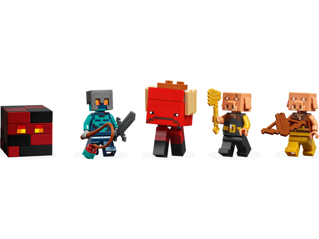 Lego Minecraft Il Bastione di Nether 21185