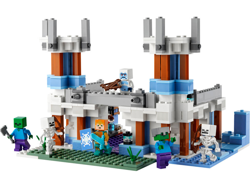 Lego Minecraft El Castillo de Hielo 21186
