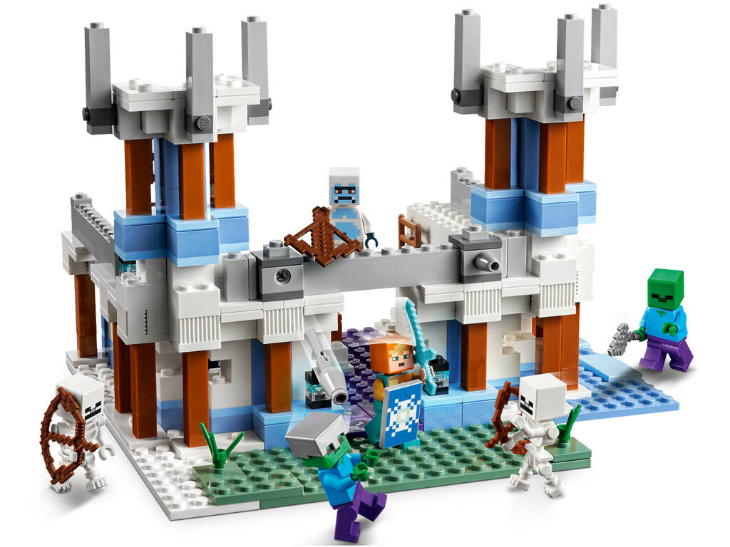 Lego Minecraft El Castillo de Hielo 21186