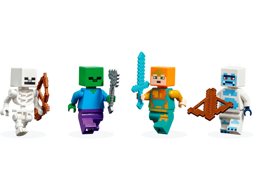 Lego Minecraft El Castillo de Hielo 21186