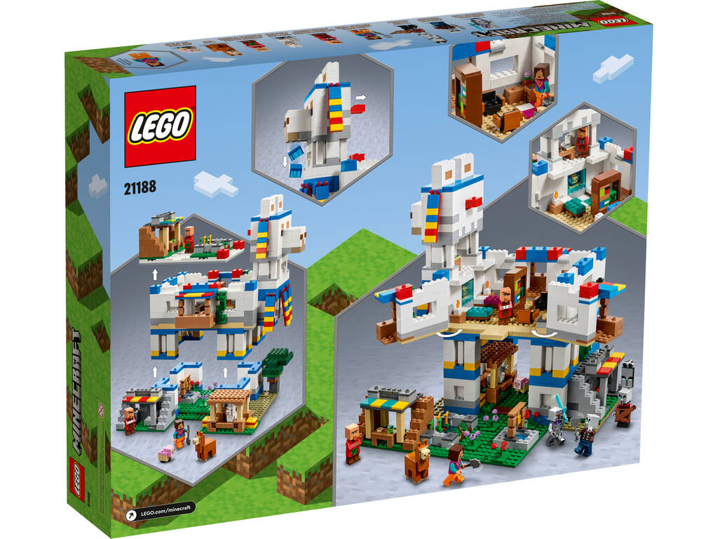 Lego Minecraft Le Village des Llamas 21188