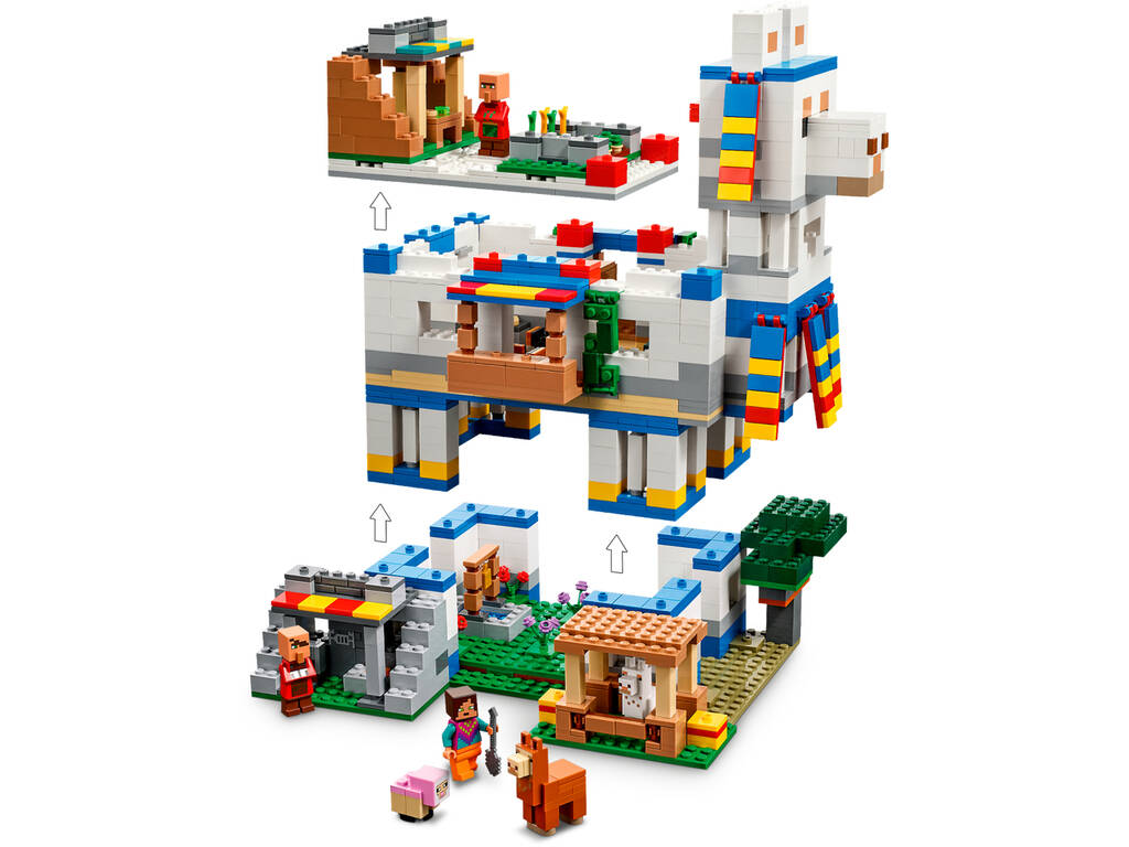 Lego Minecraft Le Village des Llamas 21188
