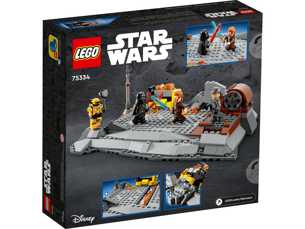 Lego Star Wars Obi-Wan Kenobi vs. Darth Vader 75334