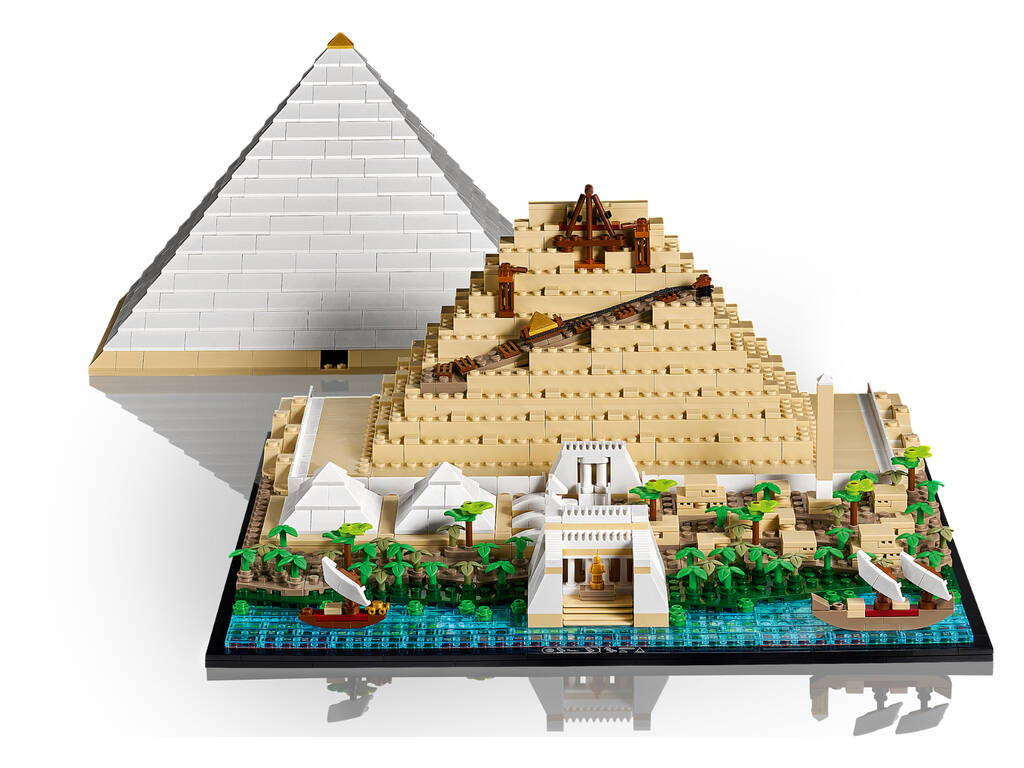 Lego Arquitectura Gran Pirámide de Guiza 21058