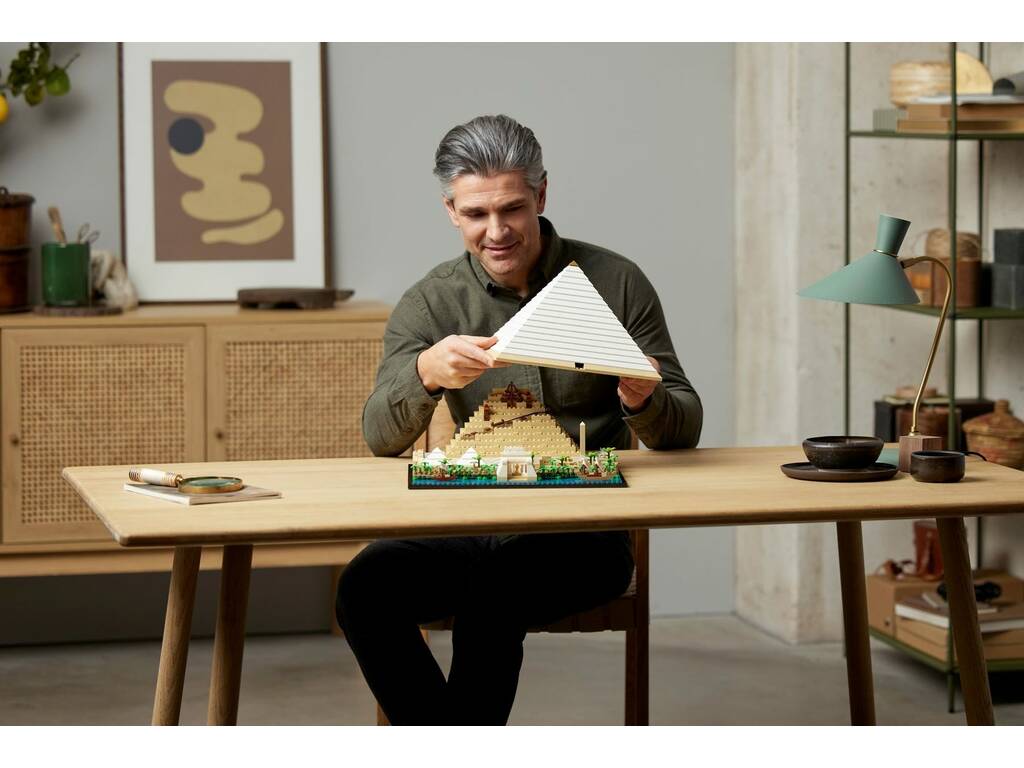 Lego Arquitectura Gran Pirámide de Guiza 21058