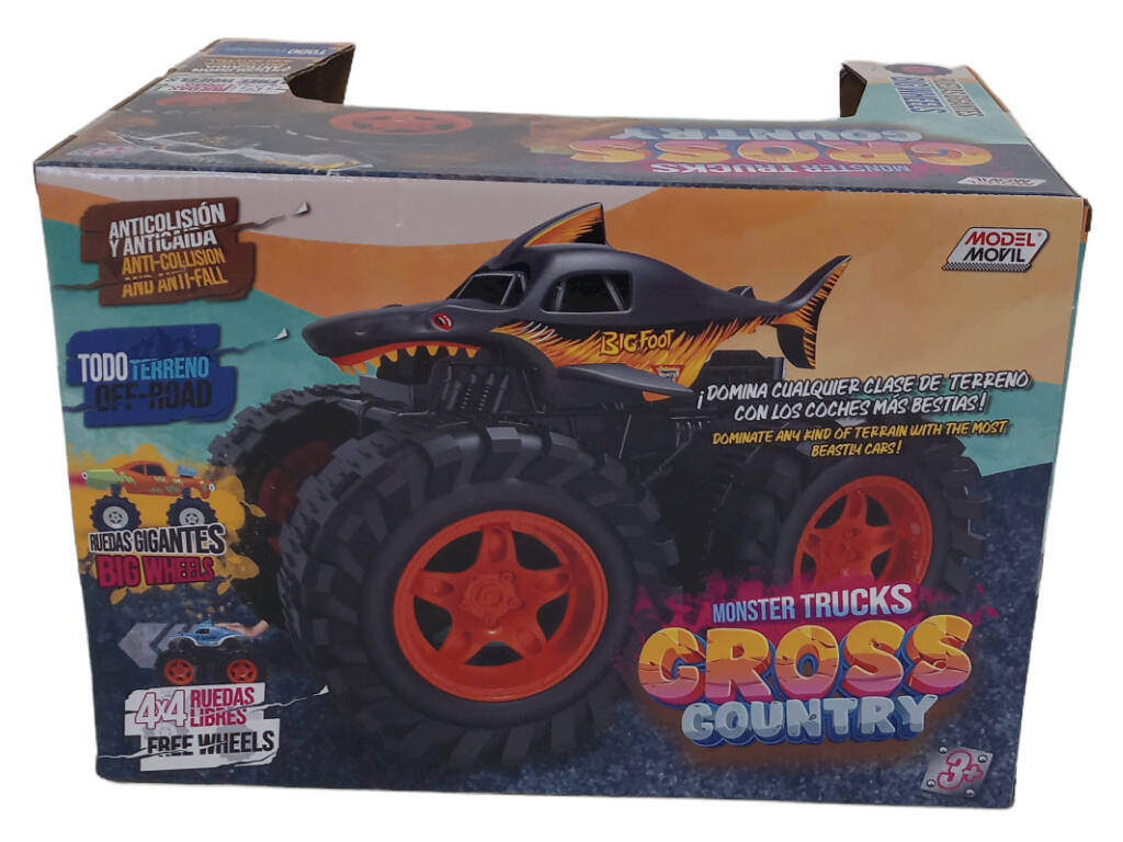 Auto a frizione Cross Country Arancione 26 cm.
