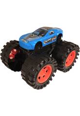 Voiture à friction Cross Country Bleu 26 cm.