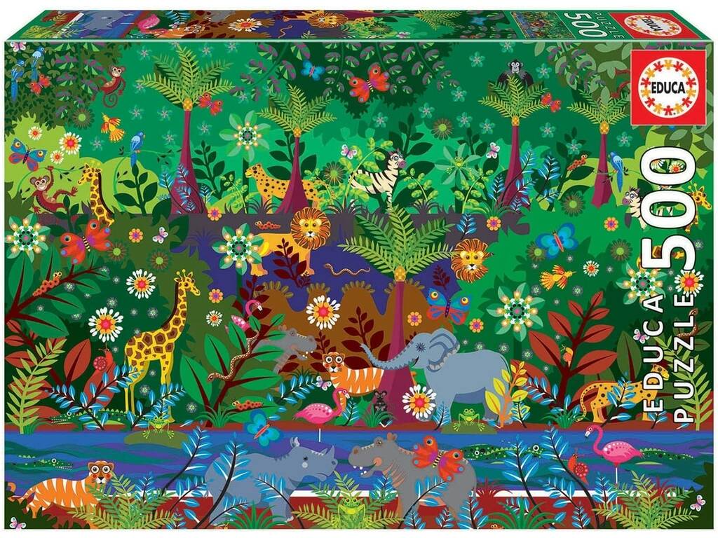 Casse-tête 500 Jungle Educa 19245