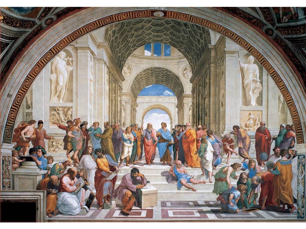 Casse-tête 1500 École d'Athènes Raphael Educa 19273