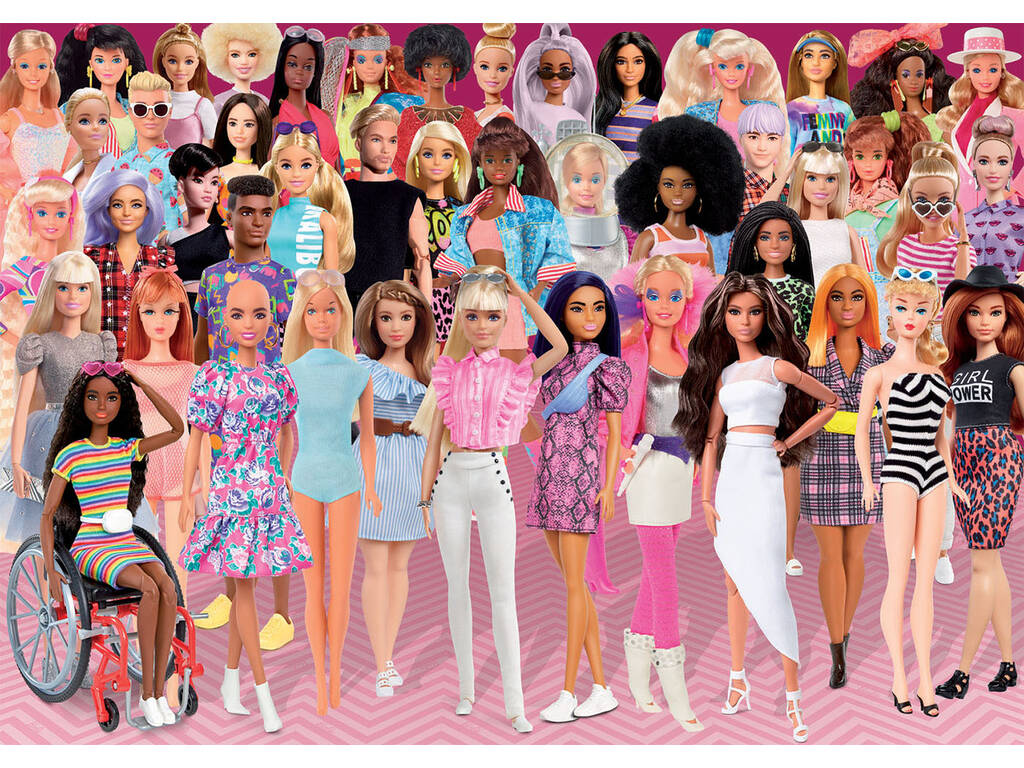 Quebra-cabeça 1000 Barbie Educa 19268