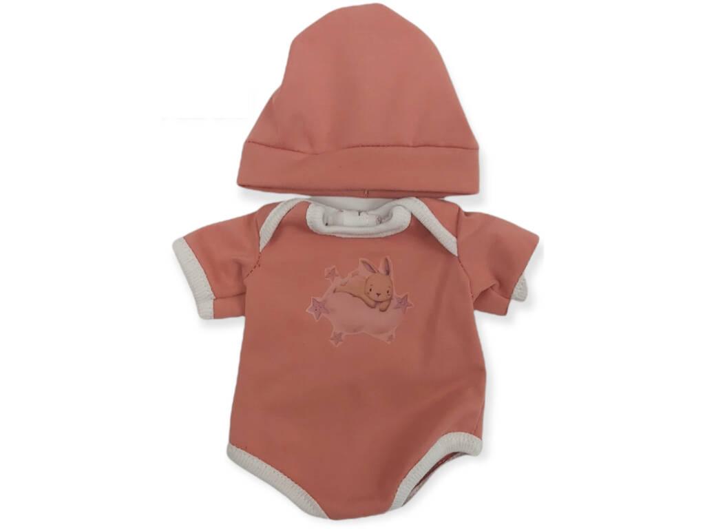 Berjuan-Body mit Korallenmütze für eine 28-30 cm große Puppe</b>