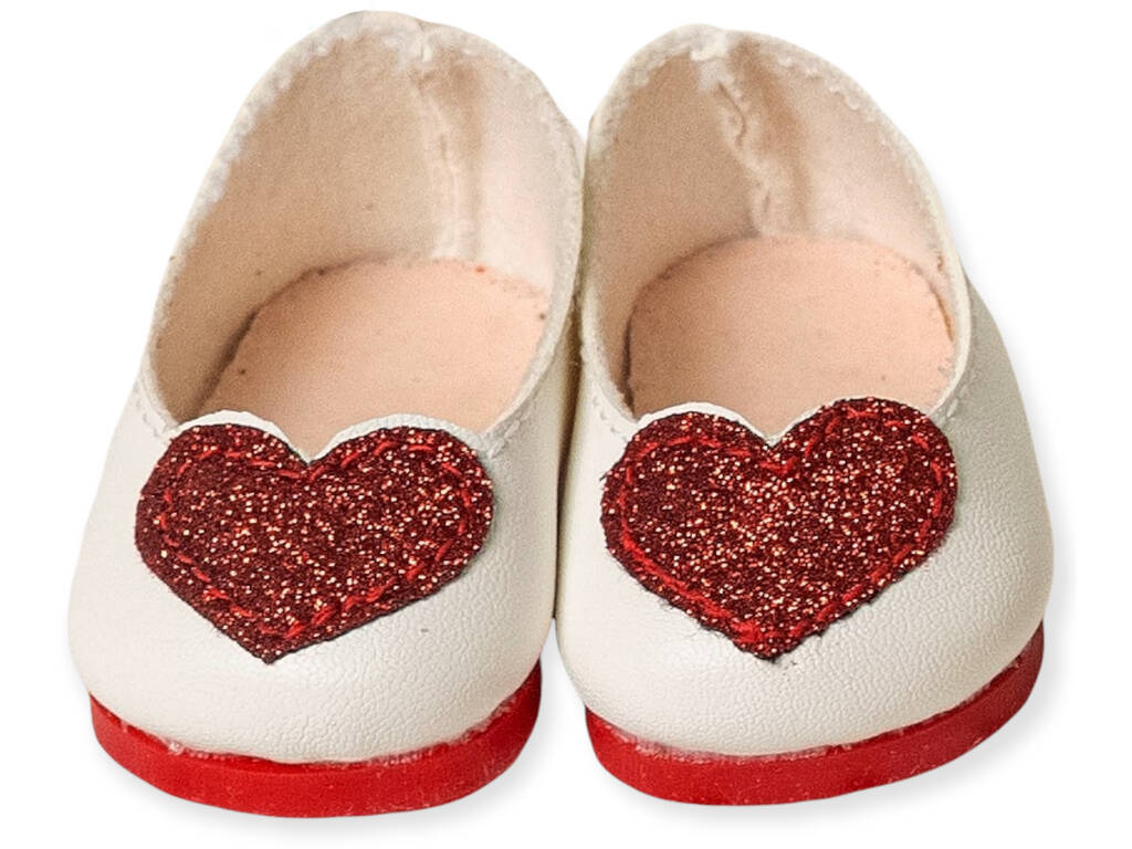 Schuhe Manoletina von Berjuan mit rotem Herz