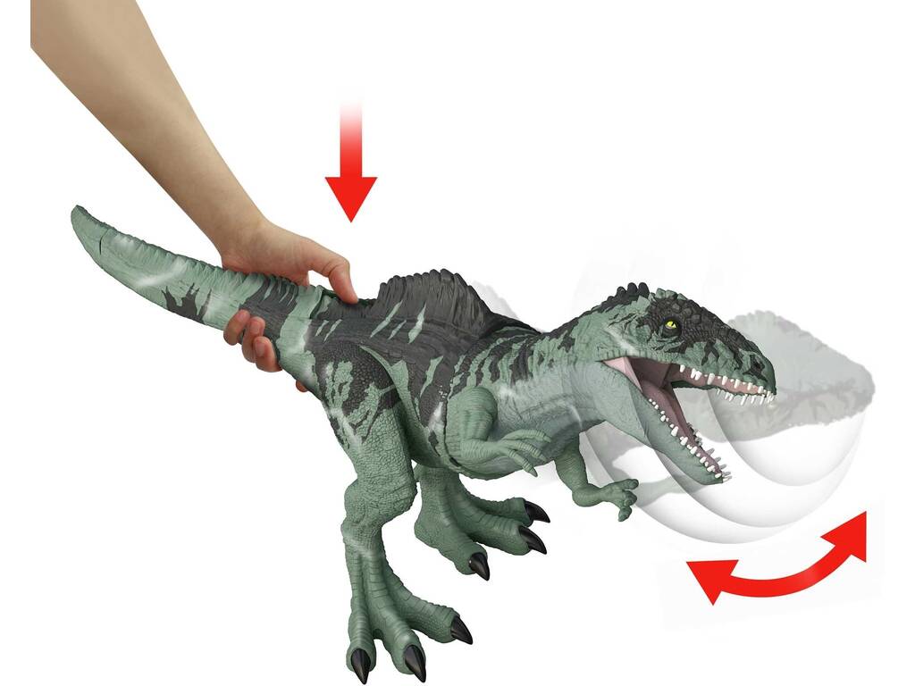 Jurassic World Dominion Strike N' Roar Dinosaur géant Mattel GYC94
