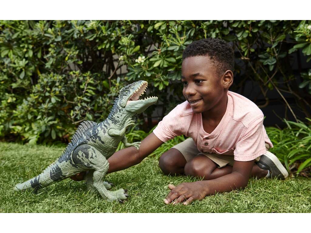 Jurassic World Dominion Strike N' Roar Dinosaur géant Mattel GYC94