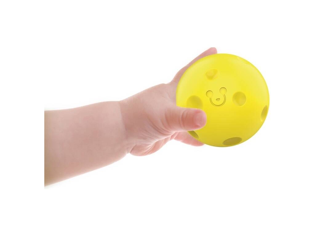 Cubo per bambini con 6 forme geometriche circolari
