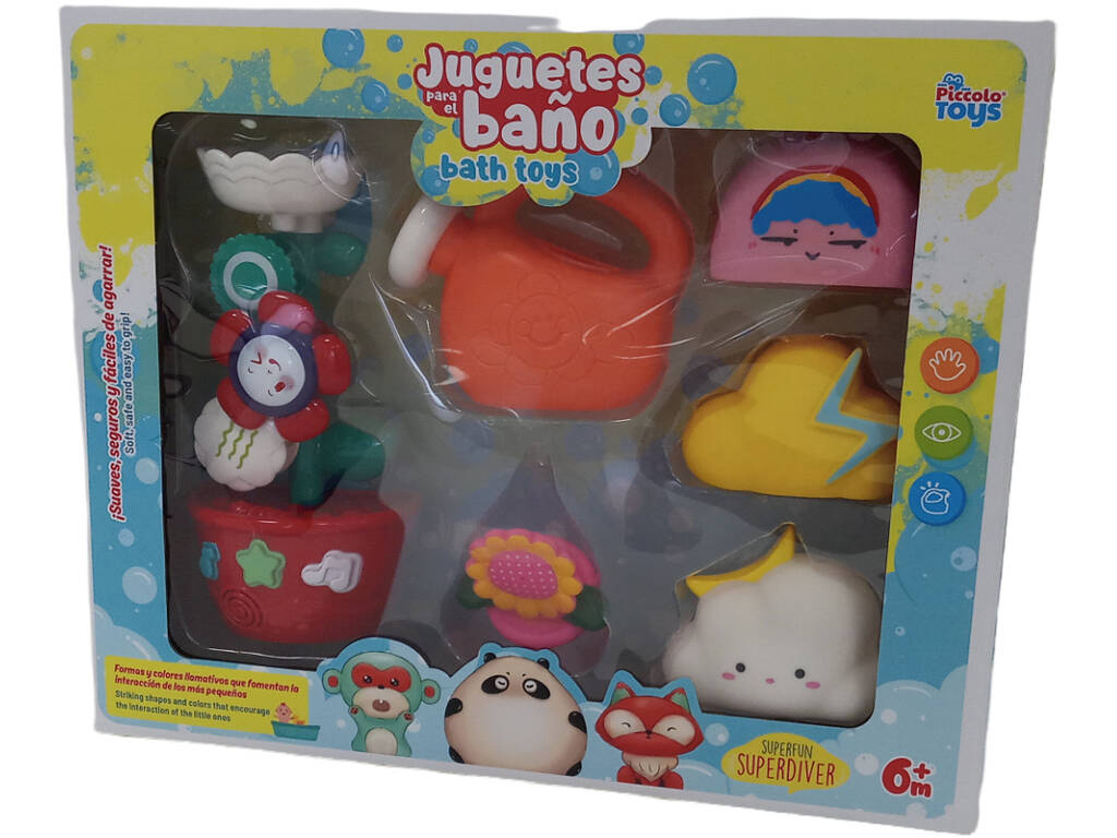 Jouets de bain pour enfants 7 pièces