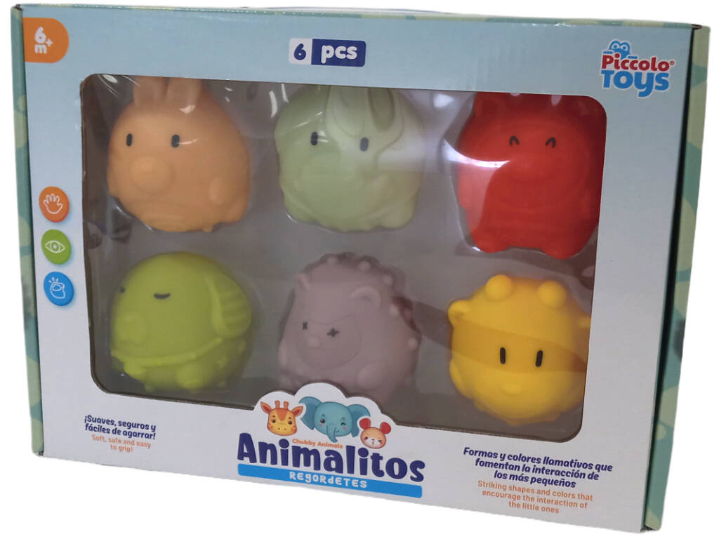 Set di 6 animali per bambini