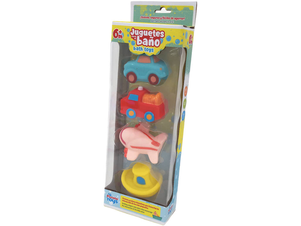 Ensemble de véhicules pour enfants Voiture, camion de pompiers, avion et bateau