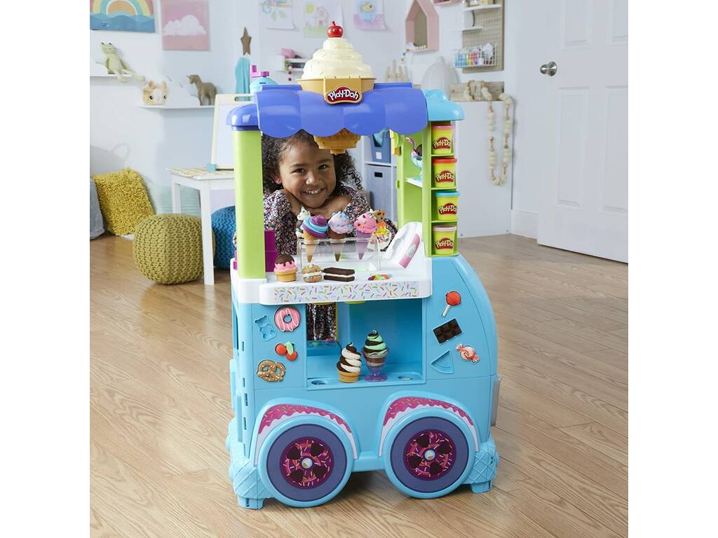 PlayDoh Ice Cream Trolley Hasbro F10395L0