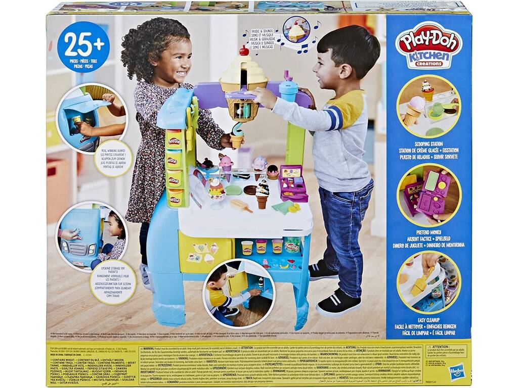 PlayDoh Ice Cream Trolley Hasbro F10395L0