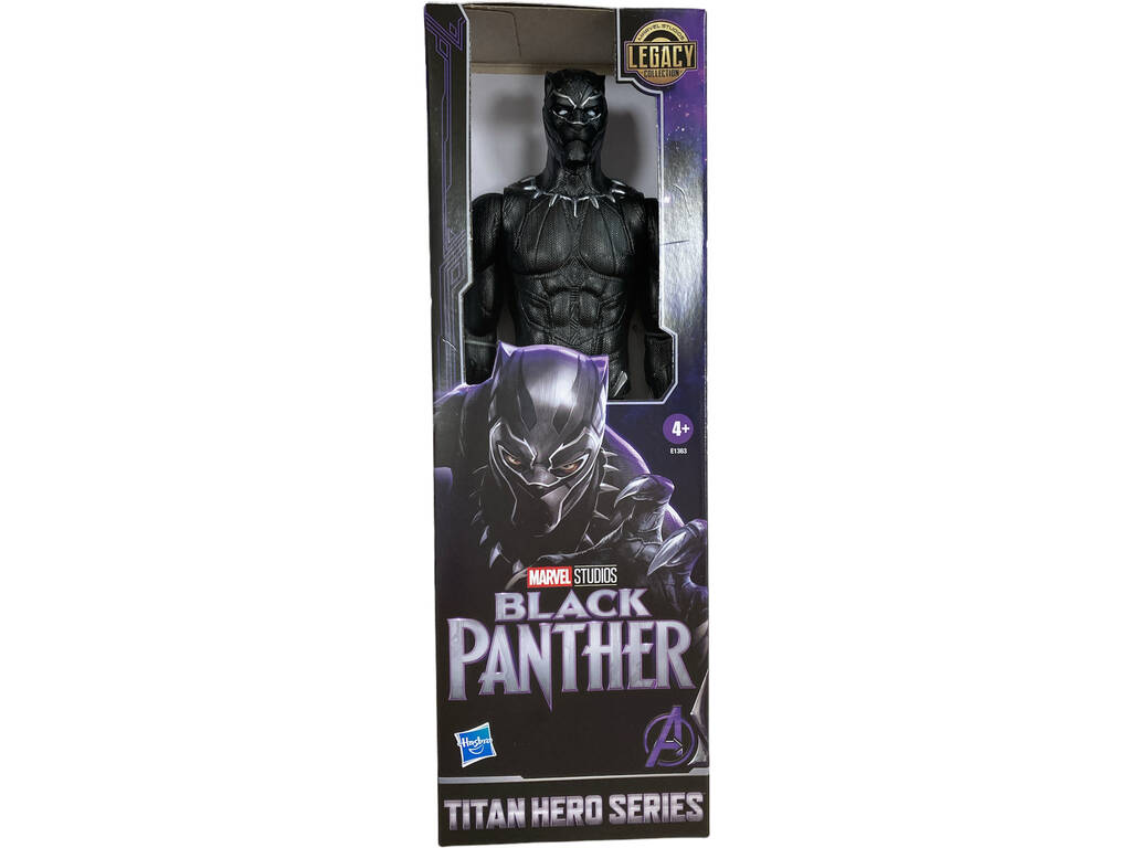 Avengers Black Panther Figura Titan Hero Hasbro E1363ES6