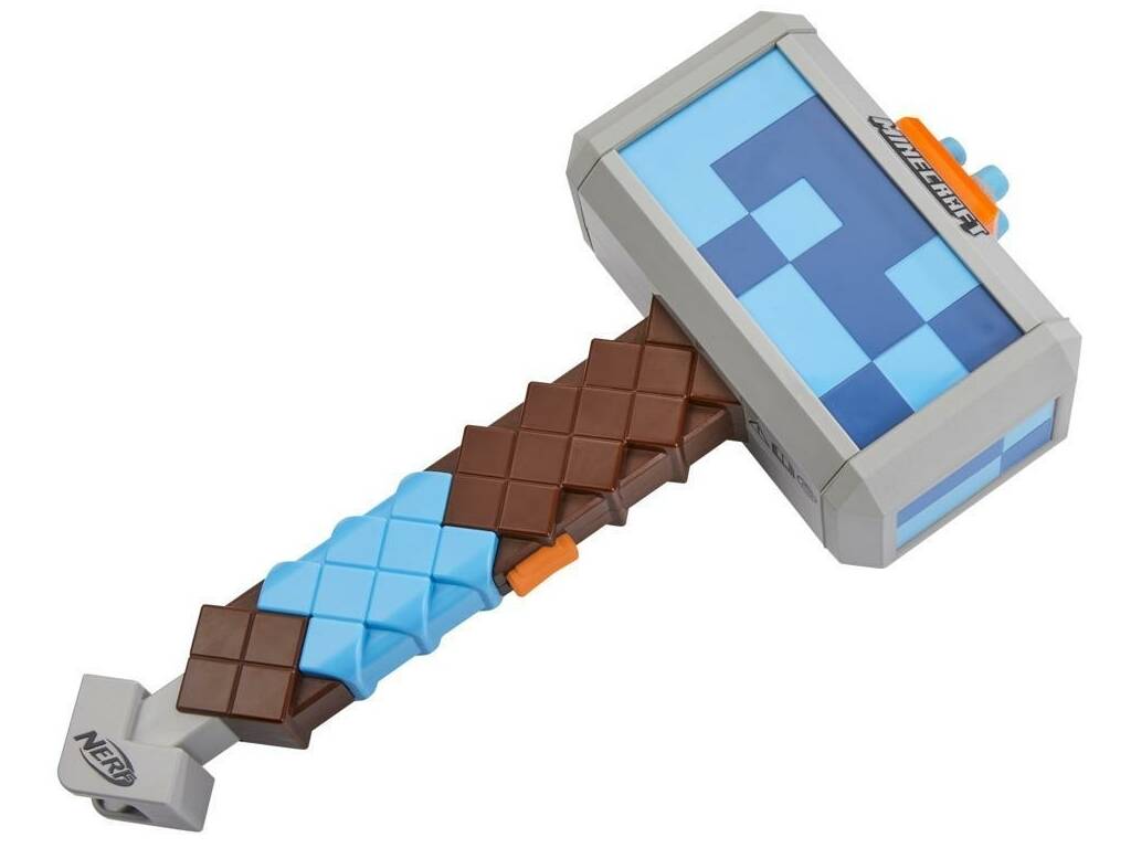 Nerf Minecraft Stormlander Hammer Launcher Hasbro F4416