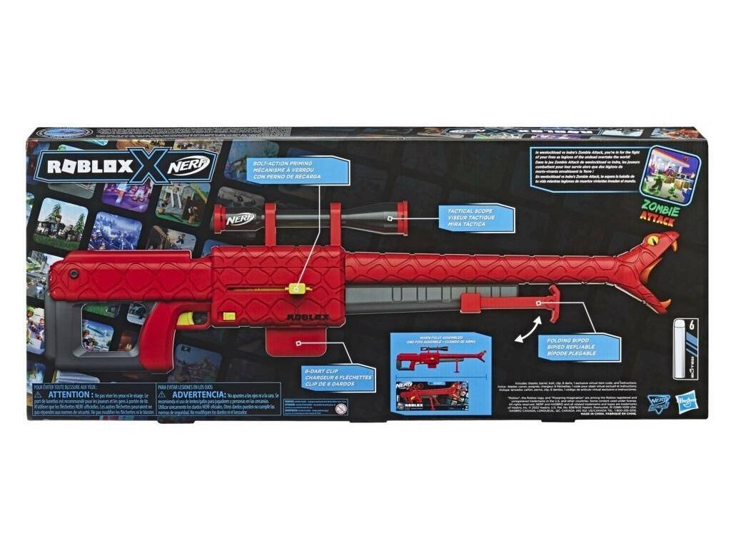 Nerf Roblox Viper Strike Hasbro F5483
