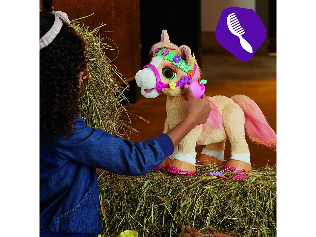 FurReal Cinnamon My Stylish Pony Interactive Soft Toy Hasbro F43955