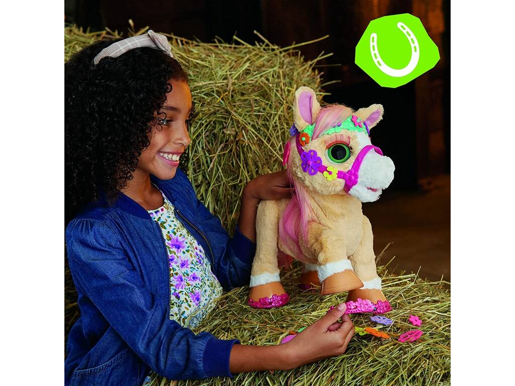 FurReal Cinnamon My Stylish Pony Interactive Soft Toy Hasbro F43955