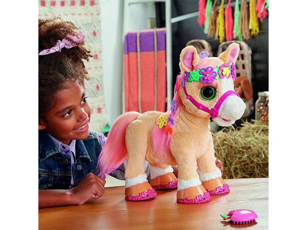 FurReal Cinnamon My Stylish Pony Interactive Soft Toy Hasbro F43955
