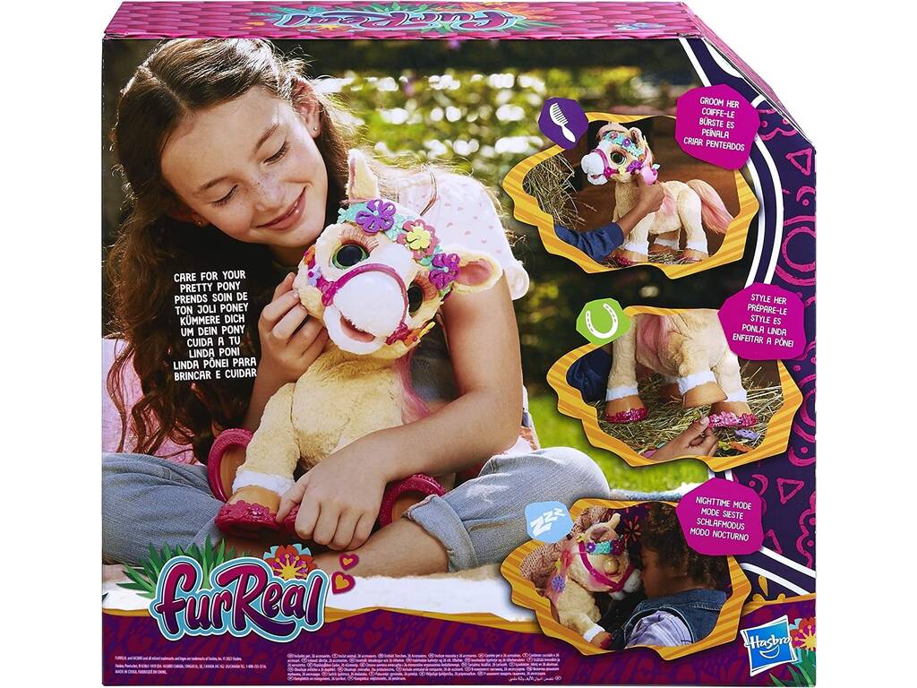 FurReal Cinnamon My Stylish Pony Interactive Soft Toy Hasbro F43955