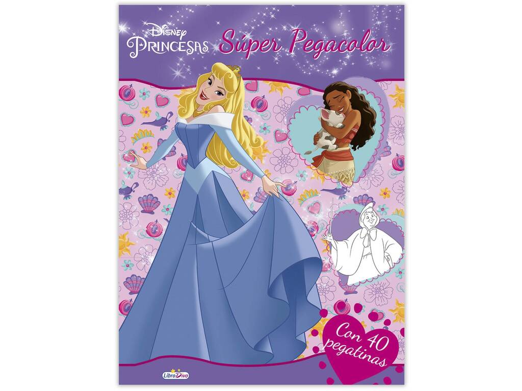 Princesses Disney Super Pegacolor Editions Saldaña LD0157