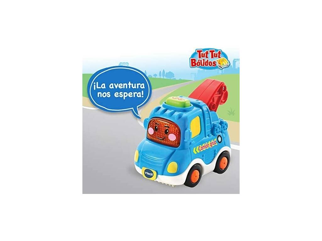 Tut Tut Bólidos Set Pilar Coche Familiar, Lula Camión Grúa y Nina la Ambulancia Vtech 242187