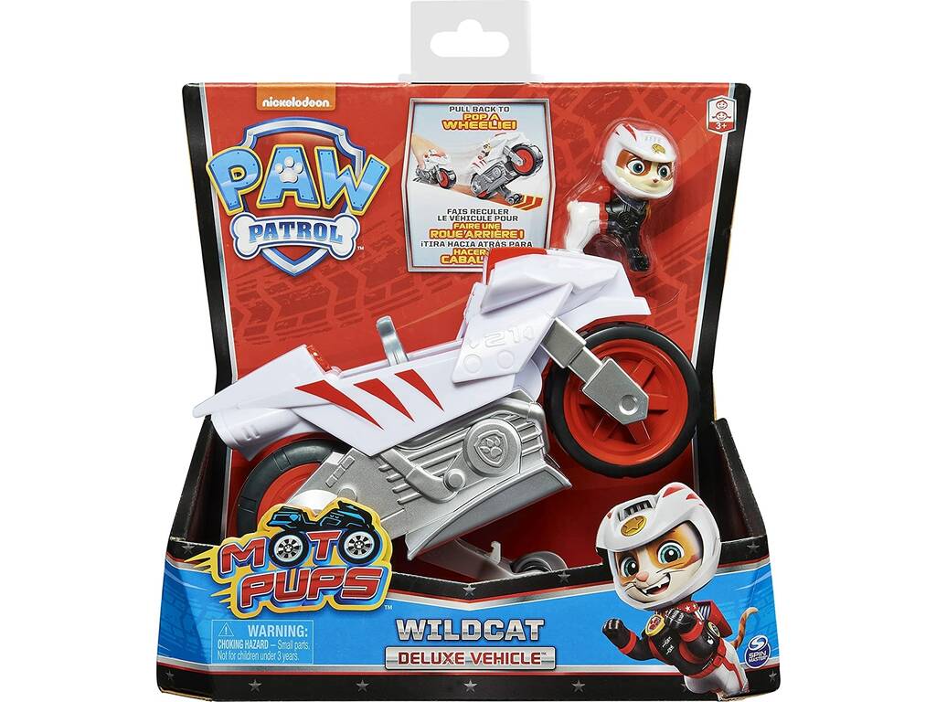 Paw Patrol Canine Pups Wildcat Véhicule de luxe Spin Master 6060433