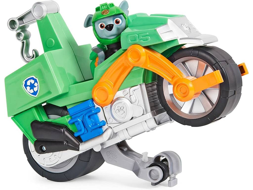 Patrulla Canina Moto Pups Rocky Deluxe Vehicle Spin Master 6060545