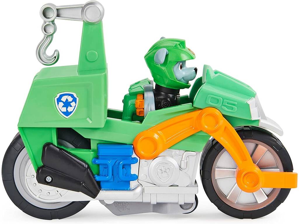Patrulla Canina Moto Pups Rocky Deluxe Vehicle Spin Master 6060545