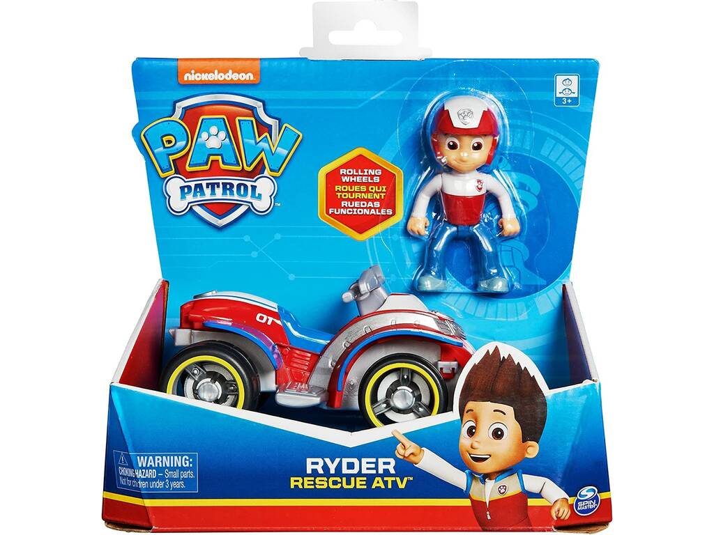 Paw Patrol Véhicule classique canin Ryder Spin Master 6061907