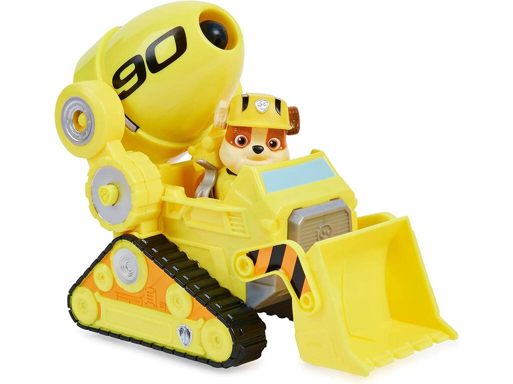 Paw Patrol The Movie Rubble Deluxe Veicolo Spin Master 6061908